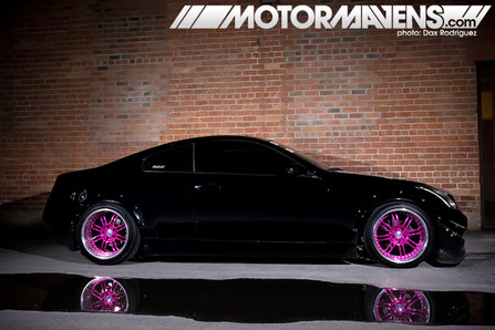 CENTER STAGE Pink wheels for real MotorMavens Car Culture